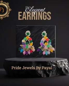 floral Earrings-23